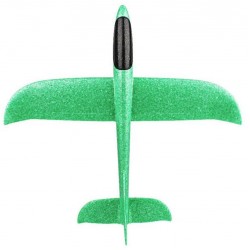Метательный самолет (планер) трюкач 48 см зеленый C33806